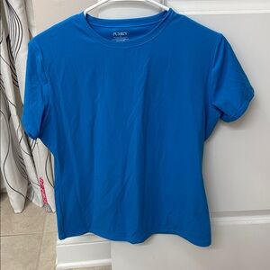Plumey Women's Blue Short Sleeve Tee